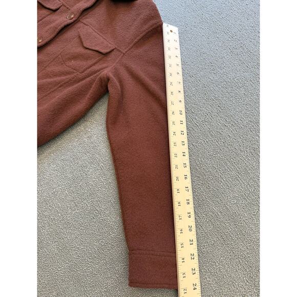 Joie Brown Jacket Women's Size L/G Button Up Outerwear - Picture 8 of 14